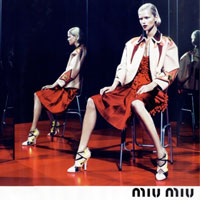First Look: Miu Miu Spring 2011 Ad Campaign Is Red Again