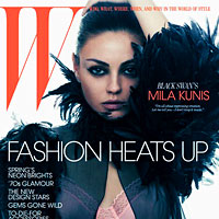 Mila Kunis On W Magazine March 2011 Cover Wearing Chanel
