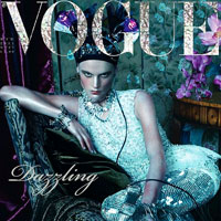 Saskia de Brauw On Vogue Italia March 2011 Cover