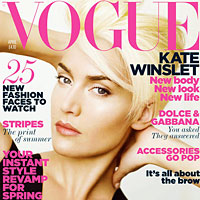 Kate Winslet On UK Vogue April 2011 Cover