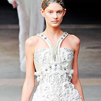 Alexander McQueen Fall 2011 Gives Us The Perfect Wedding Dress