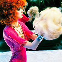 Ann Ward Wears Pinko By Mark Fast For Vogue Italia March 2011 Prize Editorial