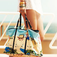 Louis Vuitton Ailleurs Beach Collection Brings Tropical Prints To Summer 2011