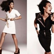 Harper's Bazaar December 2010 Skinny Crystal Renn