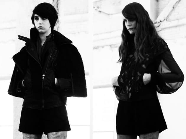 Catherine Malandrino Fall 2011 Cutout Jacket Blouson Capelette