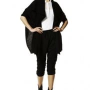 Lacoste Malandrino Spring 2011 Collection - Black Cape Knit