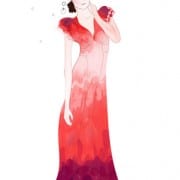 Lily Allen's Lucy In Disguise Collection - Orange Degradé Maxi